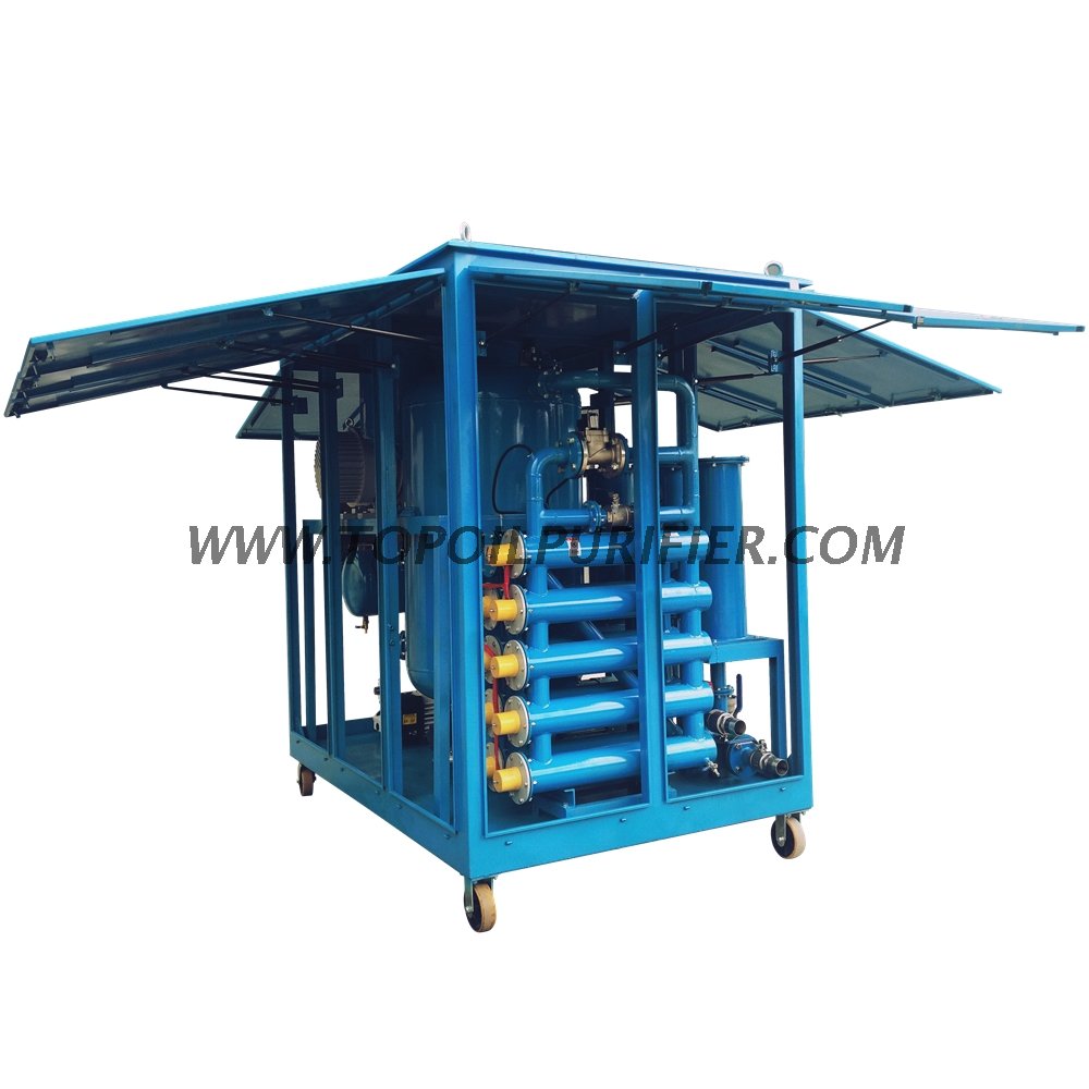 Series ZYD-W fully enclosed vacuum insulating oil purifier
