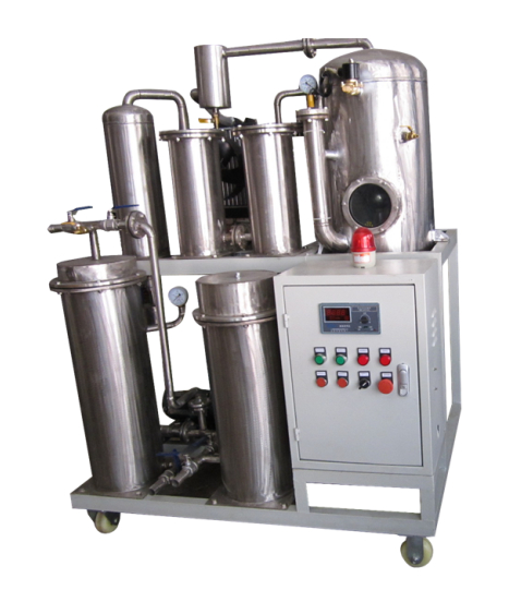 Series COP-S stainless steel cooking oil filtration machine